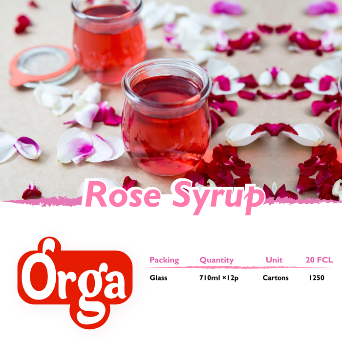 Rose syrup